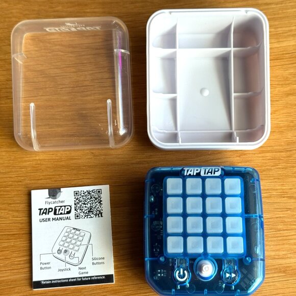 TapTap® Mini Smart Fidget Toy Electronic Game from Flycatcher Toys, Blue - Picture 7 of 13